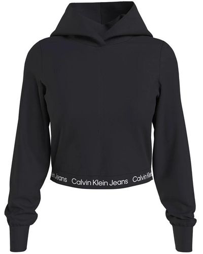 Calvin Klein Hoodies - Negro
