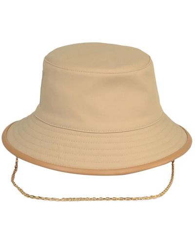 Max Mara Sand hüte cappello-berretto - Natur