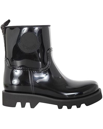 Moncler Ginette rain boots - Noir