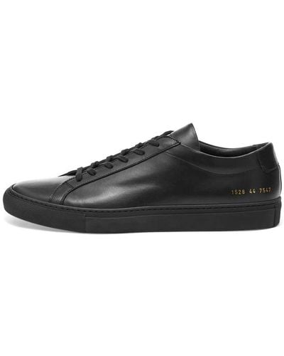 Common Projects Sneakers basse in pelle nera - Nero