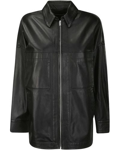 IRO Leather Jackets - Black