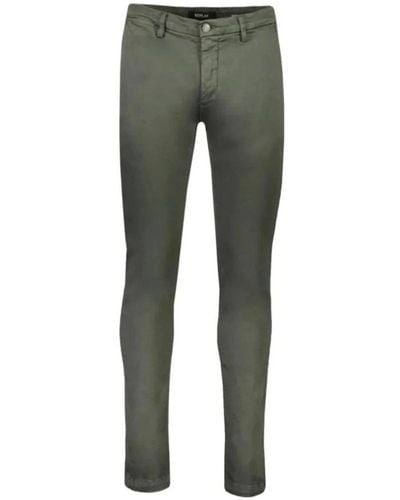 Replay Slim-Fit Trousers - Green