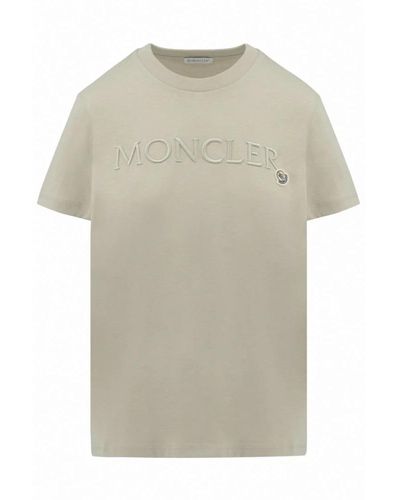 Moncler T-Shirts - Grey