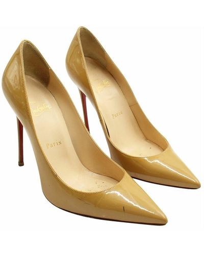 Christian Louboutin Classic patent heels - Metallizzato