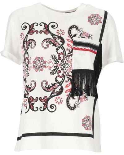 SIMONA CORSELLINI Tops > t-shirts - Blanc