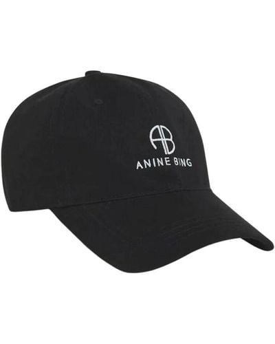 Anine Bing Caps - Black