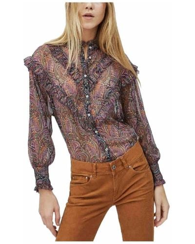Pepe Jeans Blouses - Brown