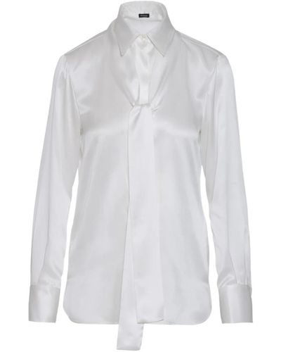 Kiton Shirts - Weiß