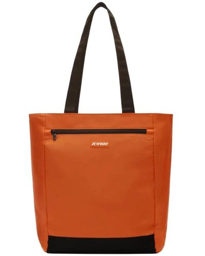 K-Way Tote Bags - Orange