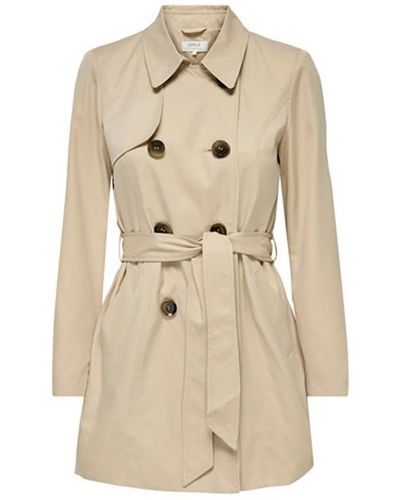 ONLY Trench Coats - Natural