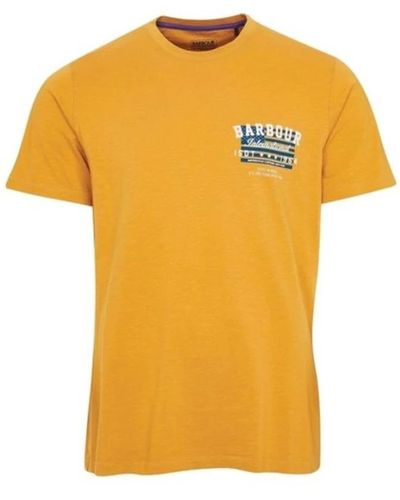 Barbour T-Shirts - Yellow
