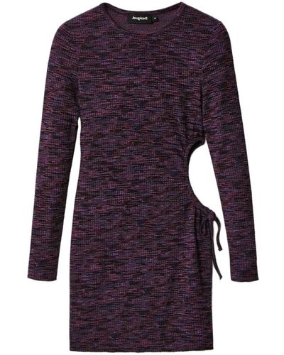 Desigual Dresses > day dresses > knitted dresses - Violet