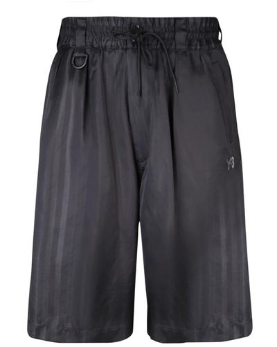 adidas Schwarze shorts für männer ss24 - Grau