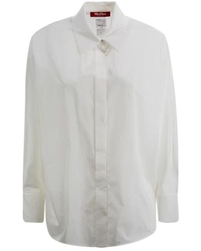 Max Mara Studio Blouses & shirts > shirts - Blanc