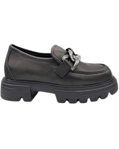 Jeannot Shoes > flats > loafers - Noir