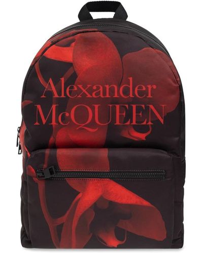 Alexander McQueen Backpacks - Red