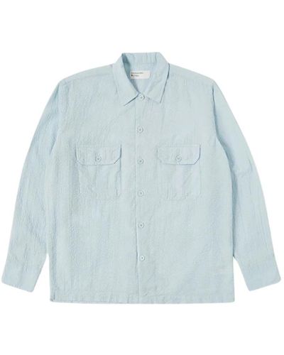 Universal Works Casual shirts - Blau
