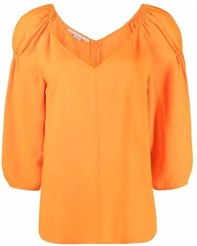 Stella McCartney Bluse Hemd - Orange