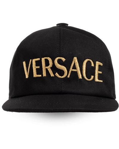 Versace Baseball cap with logo - Schwarz