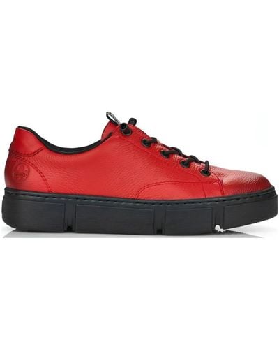 Rieker Trainers - Red