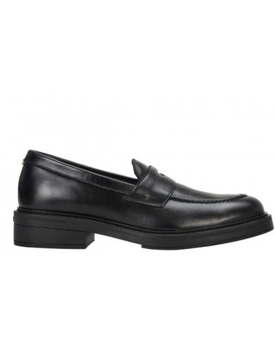 BOSS Shoes > flats > loafers - Noir