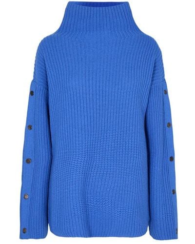 Designers Remix Sweater mit knopfdetails - Blau