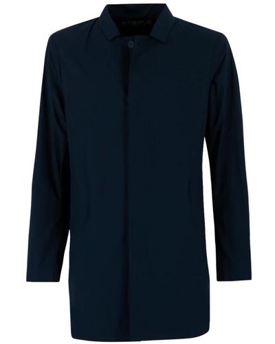 People Of Shibuya Coats > single-breasted coats - Bleu