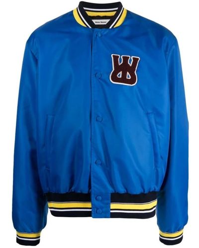 Wales Bonner Jackets > bomber jackets - Bleu