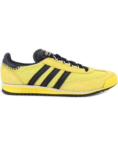adidas Sneakers gialle lacci suola in gomma - Giallo