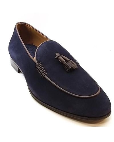 Lottusse Shoes > flats > loafers - Bleu
