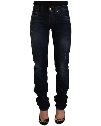 Gianfranco Ferré Jeans > slim-fit jeans - Bleu