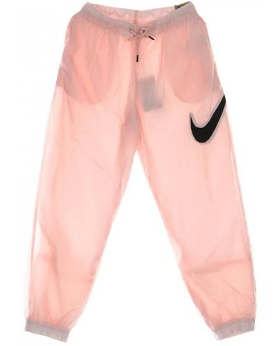 Nike Gewebte hose hbr atmosphäre/schwarz - Pink