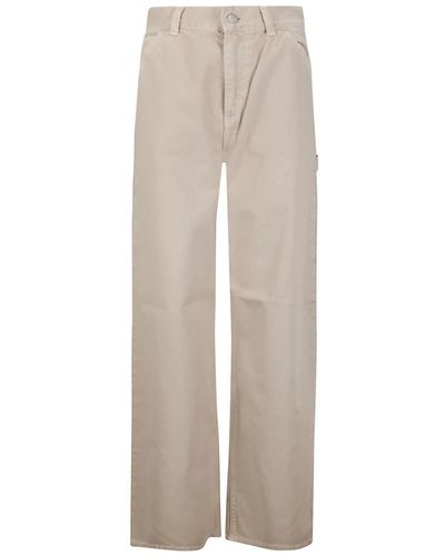 Carhartt Wide Trousers - Natural