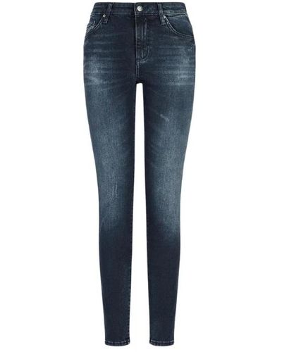 Armani Exchange Jeans mile high super skinny - Blu