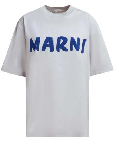 Marni T-shirts & polos lon15 aw24 - Blau
