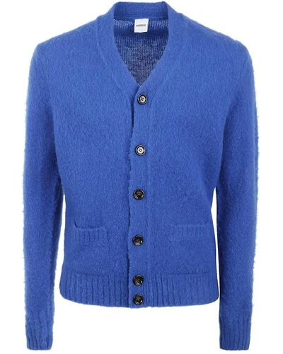 Aspesi Knitwear > cardigans - Bleu