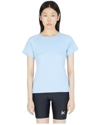 (DI)VISION Stretch T-Shirt - Leicht und Stilvoll - Blau