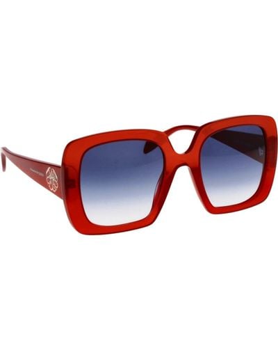 Alexander McQueen Ikonoische sonnenbrille sonderangebot - Blau