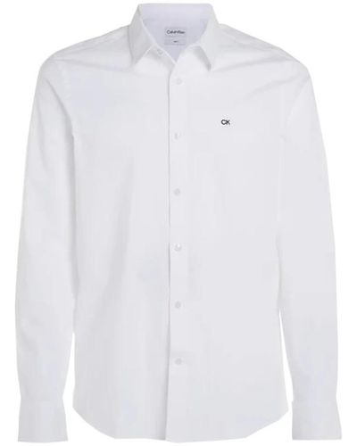 Calvin Klein Formal Shirts - White