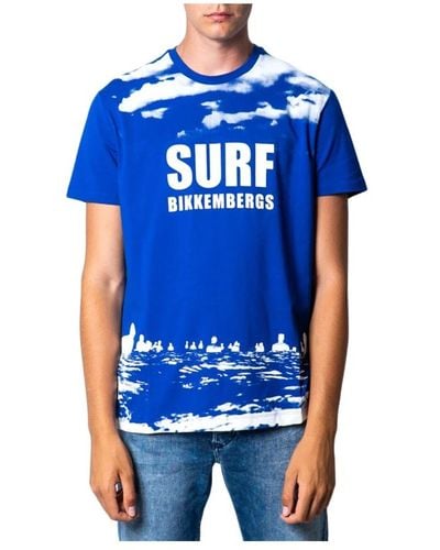 Bikkembergs T-shirts - Bleu