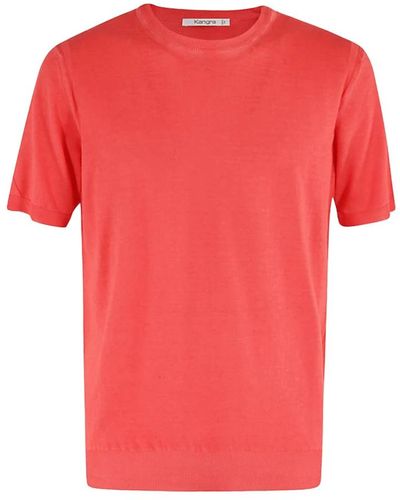 Kangra Casual baumwoll t-shirt - Pink