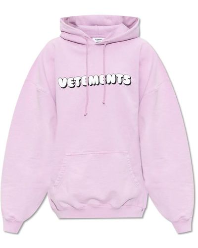 Vetements Sweatshirts & hoodies > hoodies - Rose