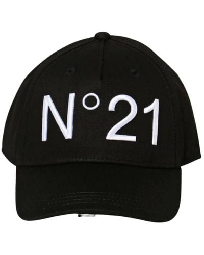 N°21 Caps - Black