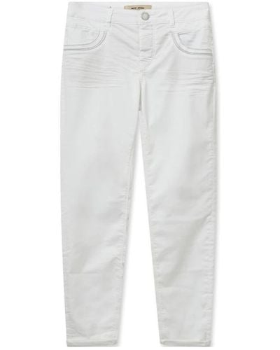 Mos Mosh Slim-Fit Jeans - White