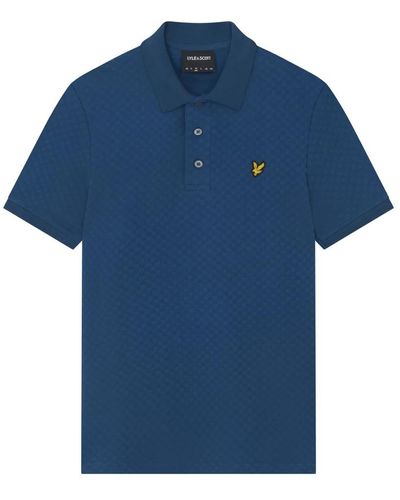 Lyle & Scott Polo Shirts - Blue