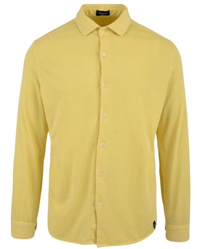 Drumohr Casual Shirts - Yellow