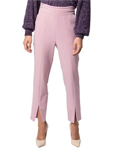 Kocca Cropped Trousers - Pink