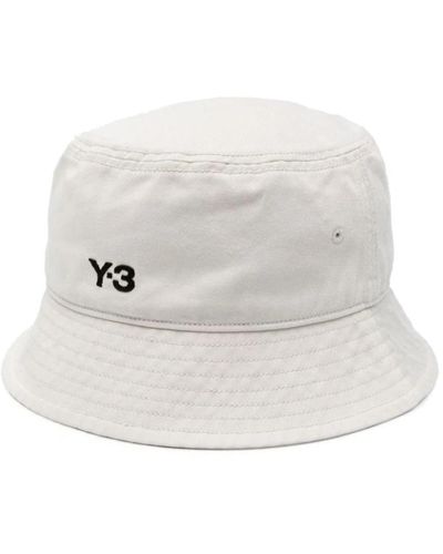 Y-3 Hats - White
