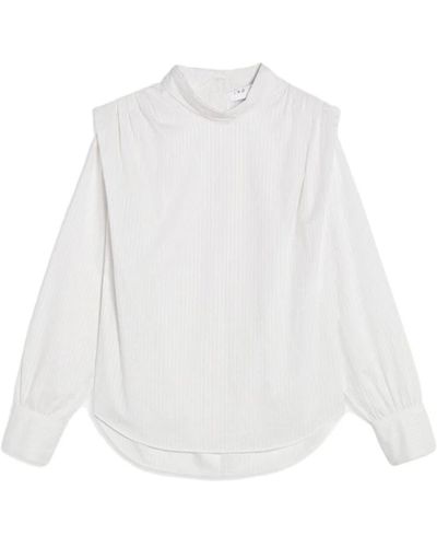IRO Khalis cotton top - Blanc
