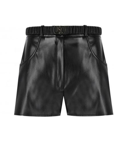 Elisabetta Franchi Short Shorts - Black